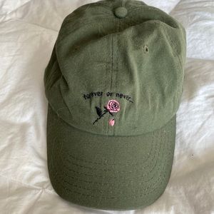 Olive empire hat